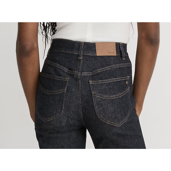 Madewell 11" High-Rise Flare Jeans in Durland Wash | Sz 31 | NWT $138 - Picture 4 of 6